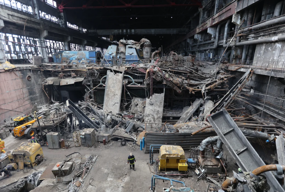 Украина потеряла более половины электрических мощностей - на восстановление уйдут десятки миллиардов долларов