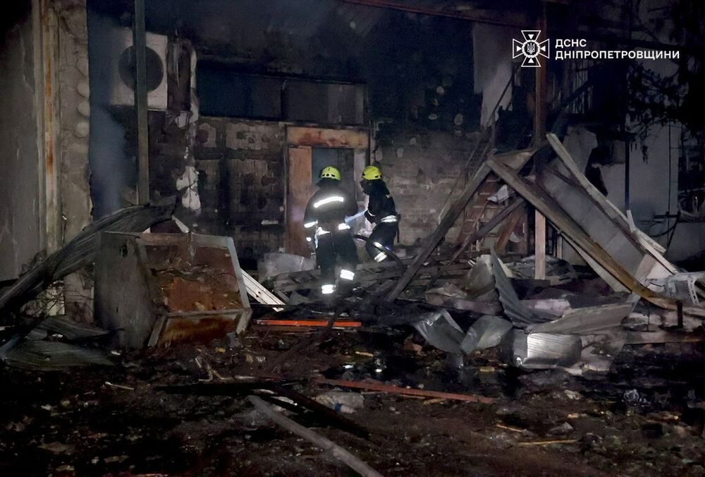 Росіяни масовано атакували Дніпропетровську область дронами: фото