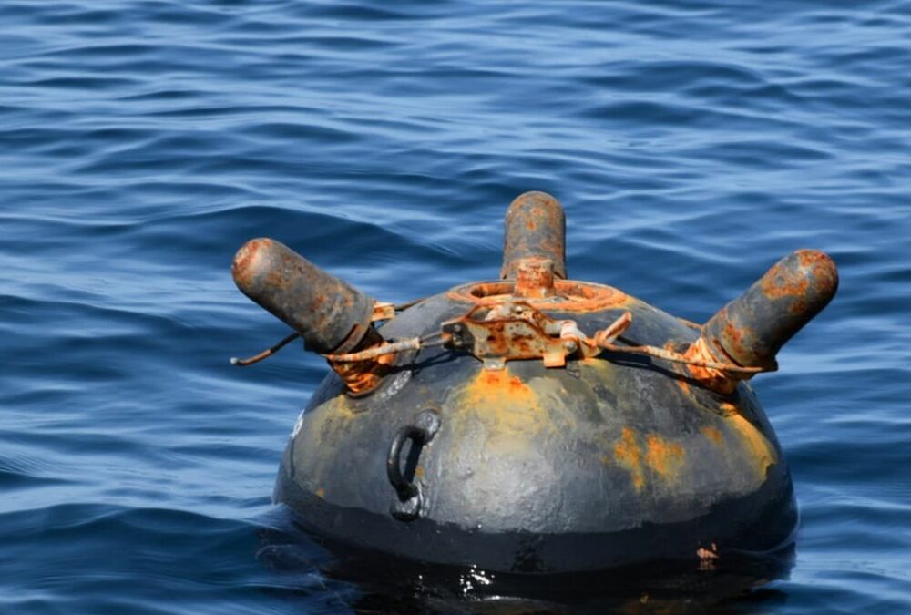 У Румунії знешкодили дрейфуючу міну на узбережжі Чорного моря