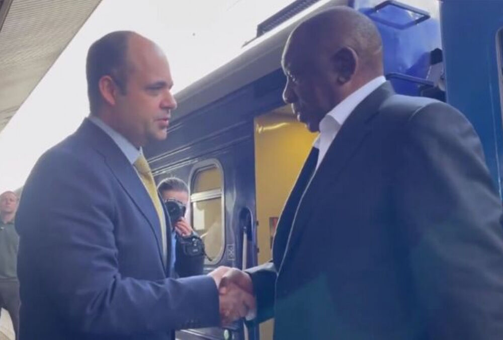 В Киев прибыл президент ЮАР: столица Украины застряла в пробках 