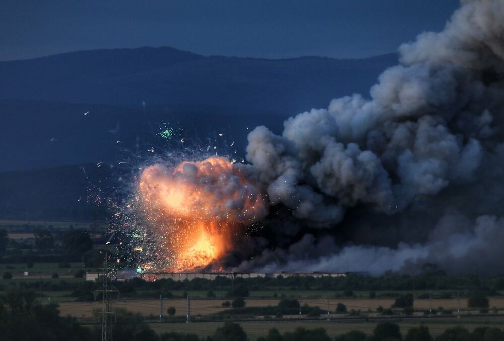 У Болгарії стався вибух на складі з феєрверками
