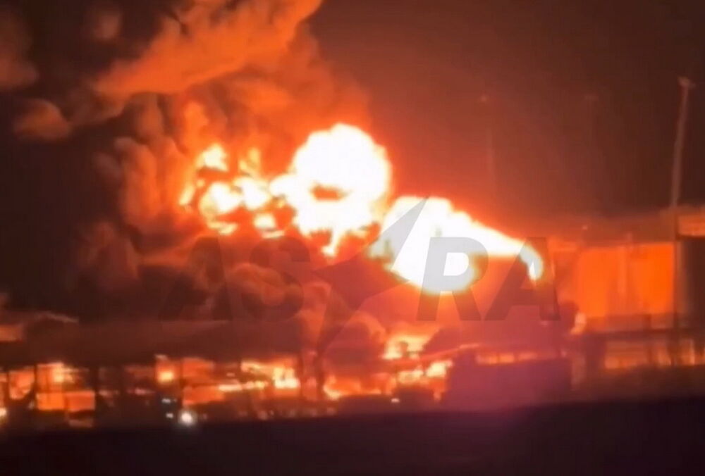 В Генштабе подтвердили удар по нефтебазе ”Атлас” в Ростовской области