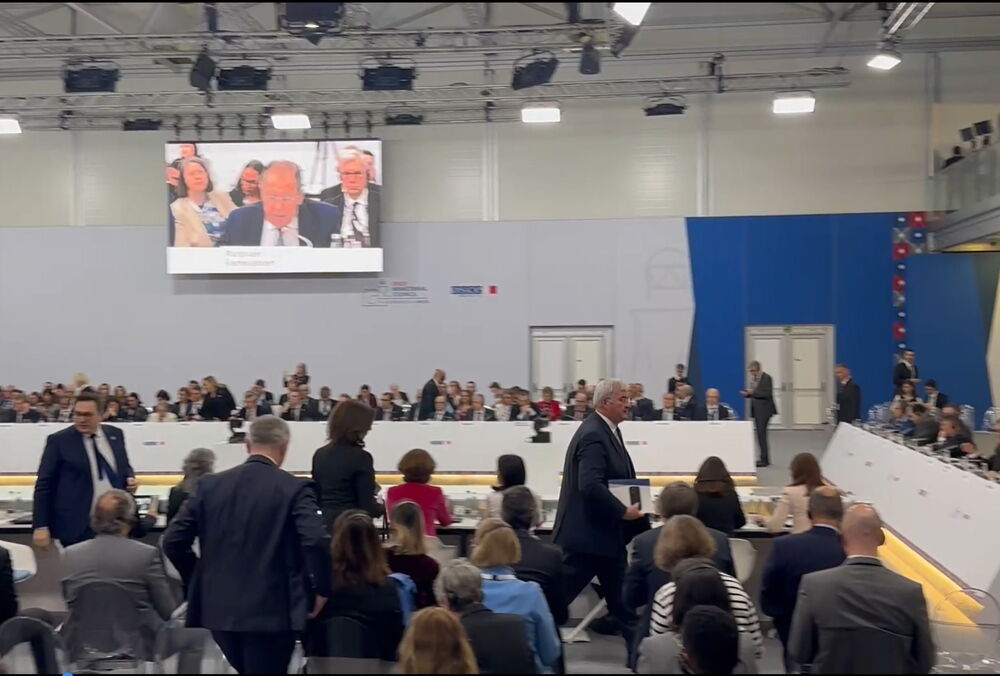 Сибига покинул зал заседания ОБСЕ перед выступлением Лаврова: видео