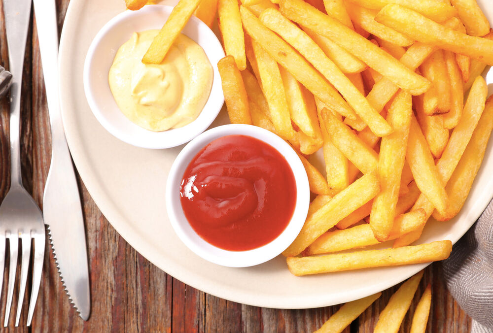 Жареный картофель провоцирует депрессию