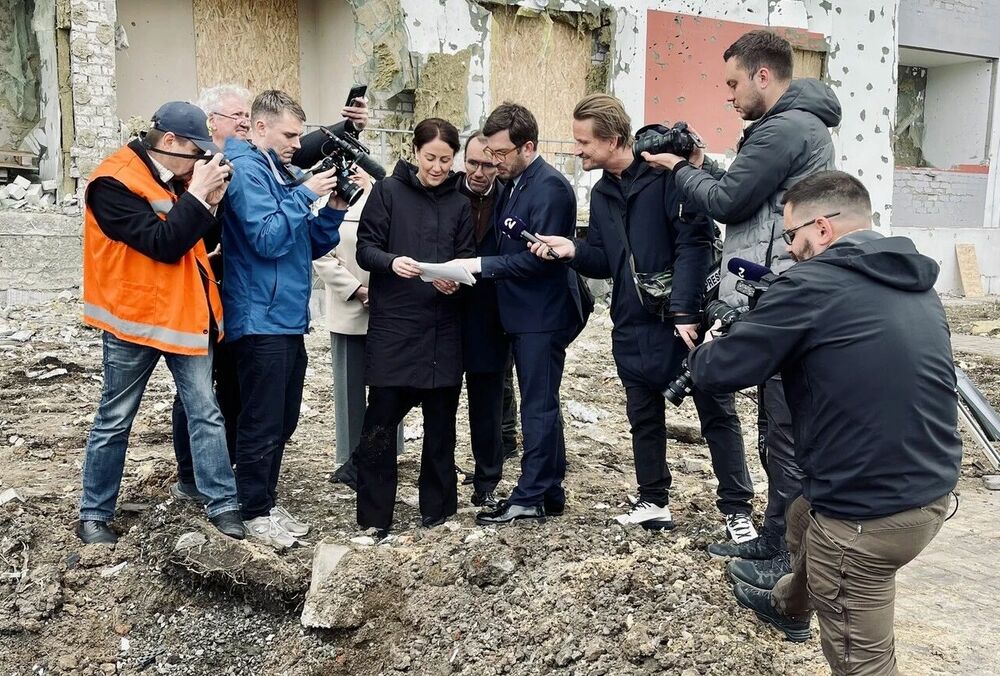 Норвезькі міністри потрапили під російський обстріл у Харкові