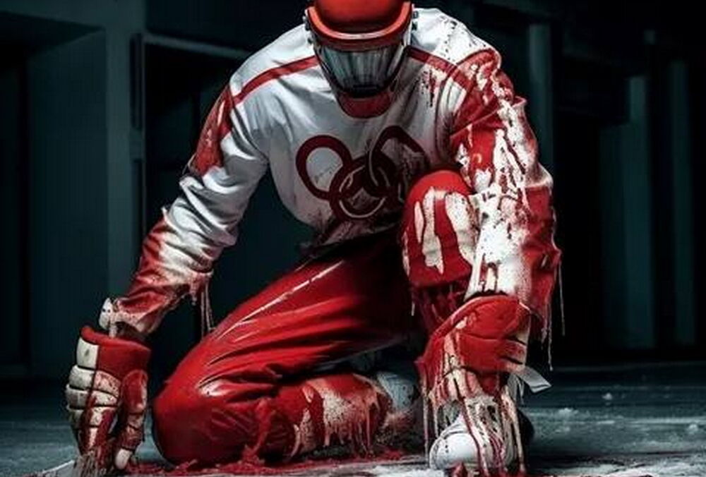 Все у крові: штучний інтелект створив спортивну форму для олімпійської збірної Росії Все у крові: штучний інтелект створив спортивну форму для олімпійської збірної Росії