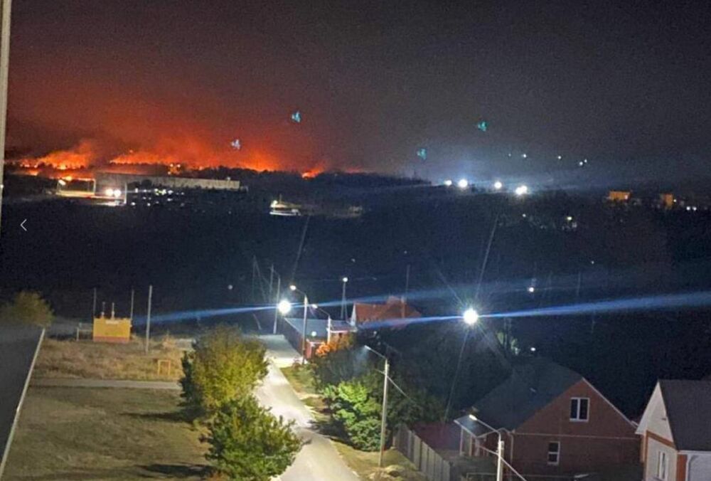 Военный аэродром ”Борисоглебск” в Воронежской области атакован дронами