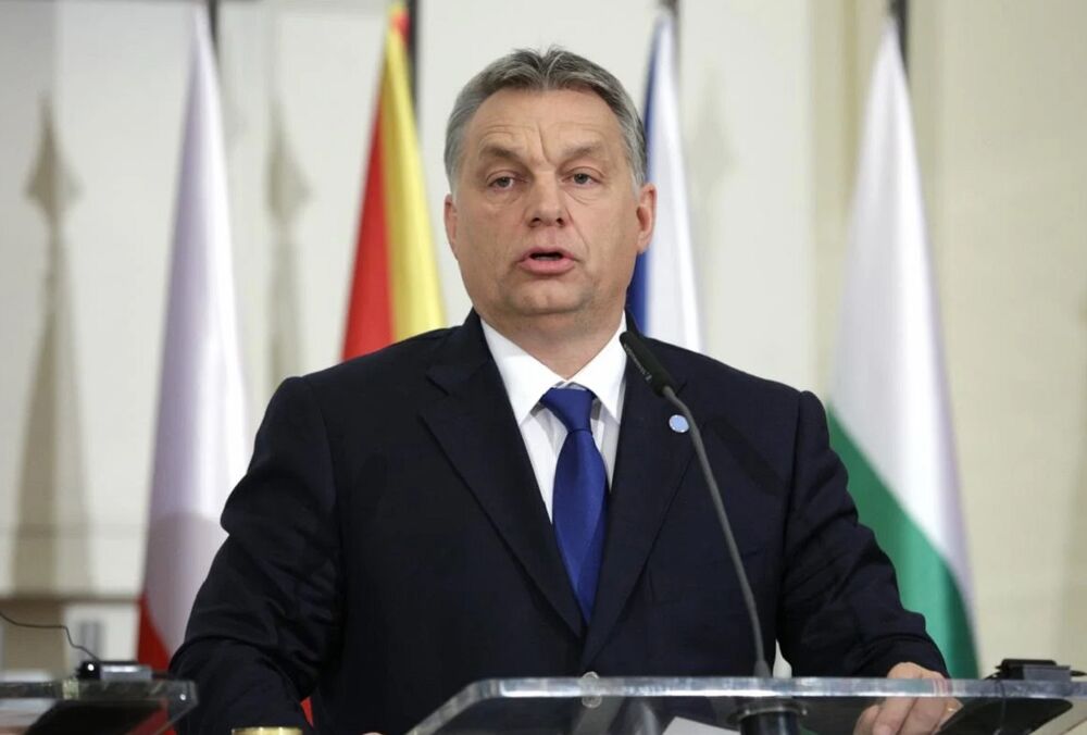 Орбан сообщил, что наложил вето на предоставление Украине 50 млрд евро  Орбан сообщил, что наложил вето на предоставление Украине 50 млрд евро