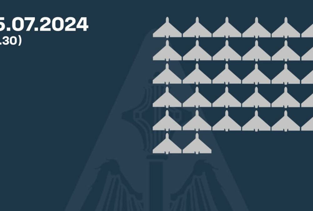 Вночі ППО збила всі дрони, якими Росія атакувала Україну