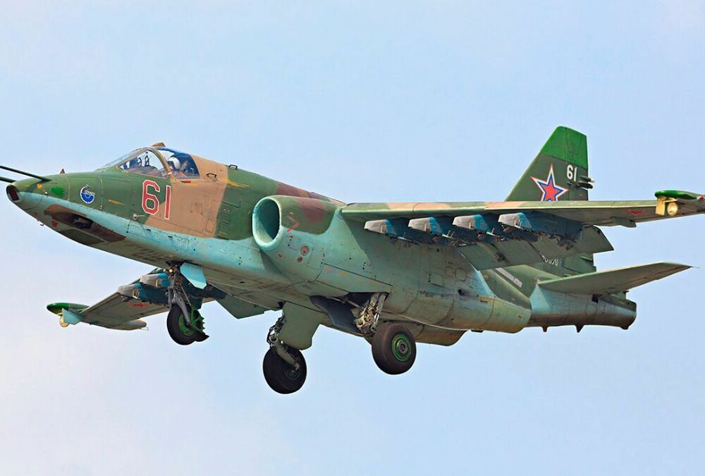 У Приморському краї Росії розбився штурмовик Су-25