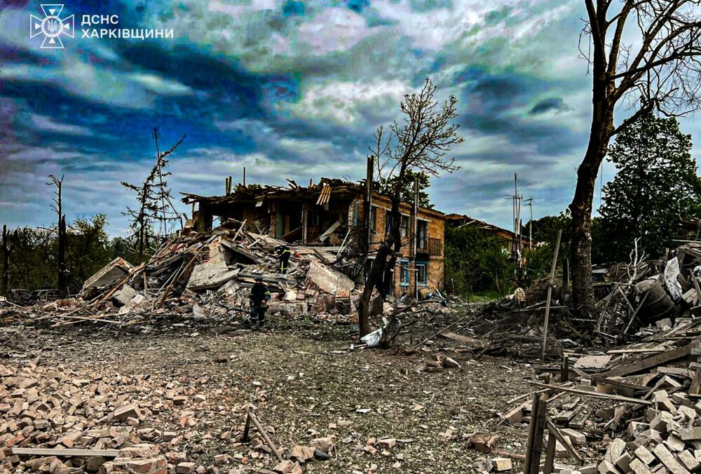 Россия атаковала село Садовод в Харьковской области