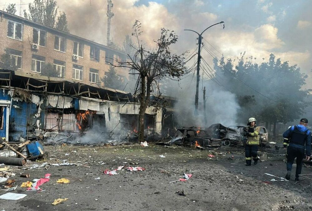 Из-за вражеских обстрелов Константиновка осталась без света