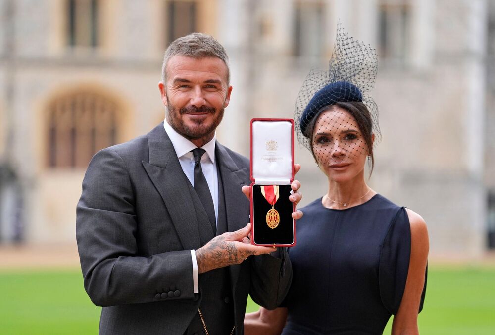 Дэвида Бекхэма посвятили в рыцари