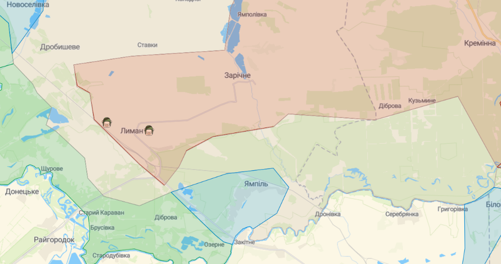 Оккупанты пытаются вырваться из окружения под Лиманом: фото