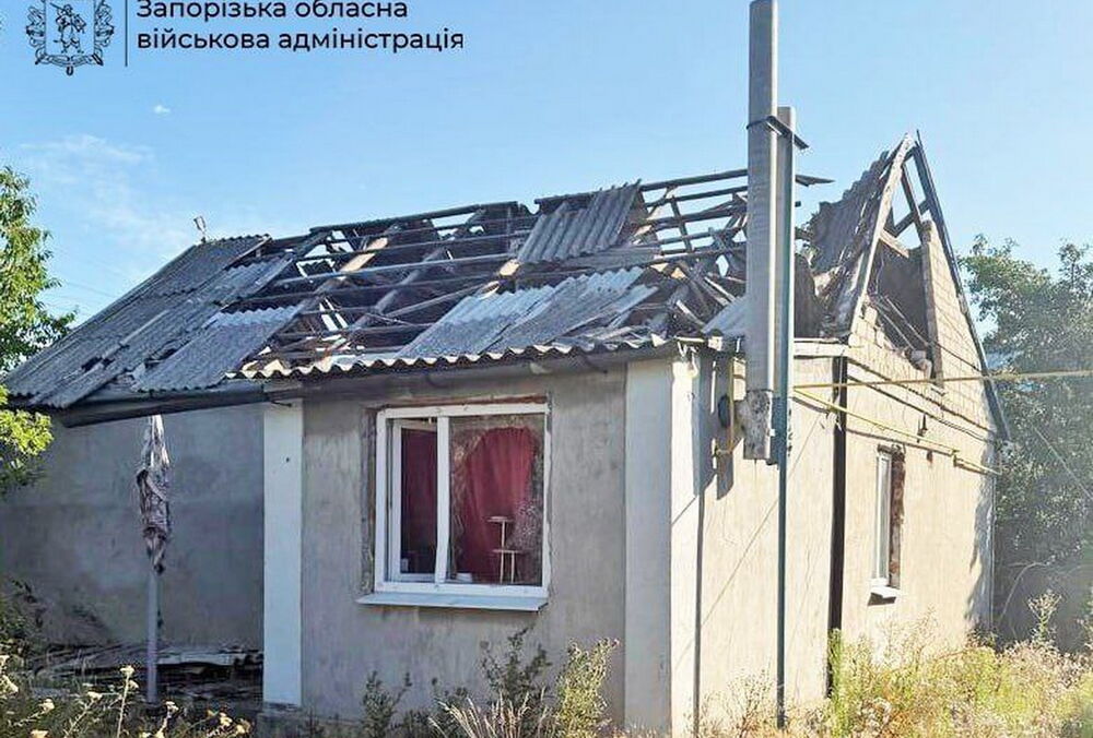 Два человека погибли в результате российской атаки на Запорожскую область