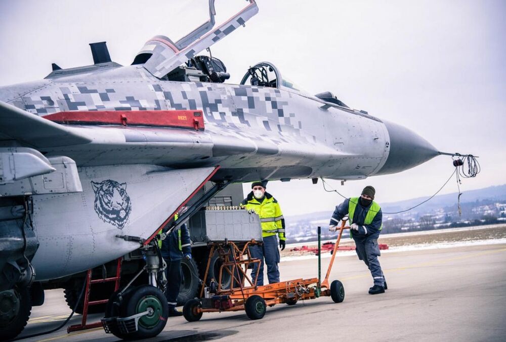 Украина получила от Польши первую партию истребителей МиГ-29