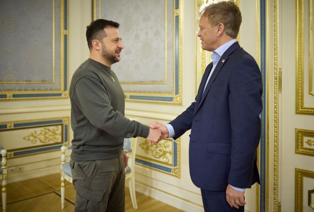 Зеленский впервые провел встречу с новым главой Минобороны Великобритании 