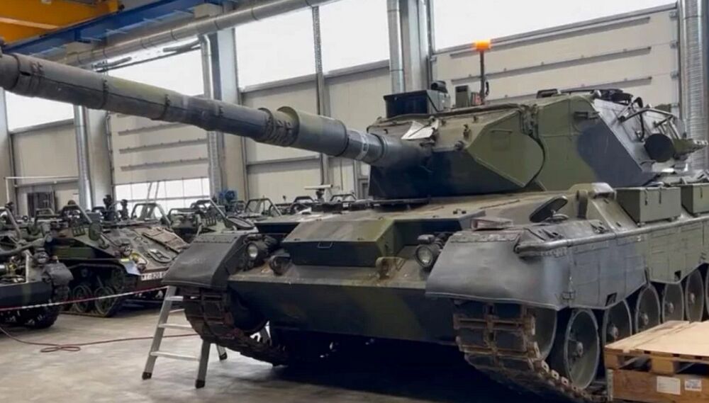 В Украину из Германии поступили первые танки Leopard 1