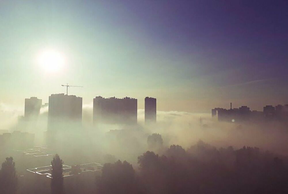 У Києві рівень забруднення повітря сягнув небезпечного рівня У Києві рівень забруднення повітря сягнув небезпечного рівня