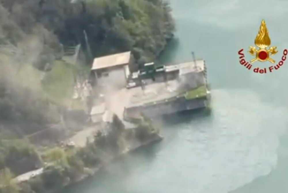 В Италии раздался взрыв на ГЭС