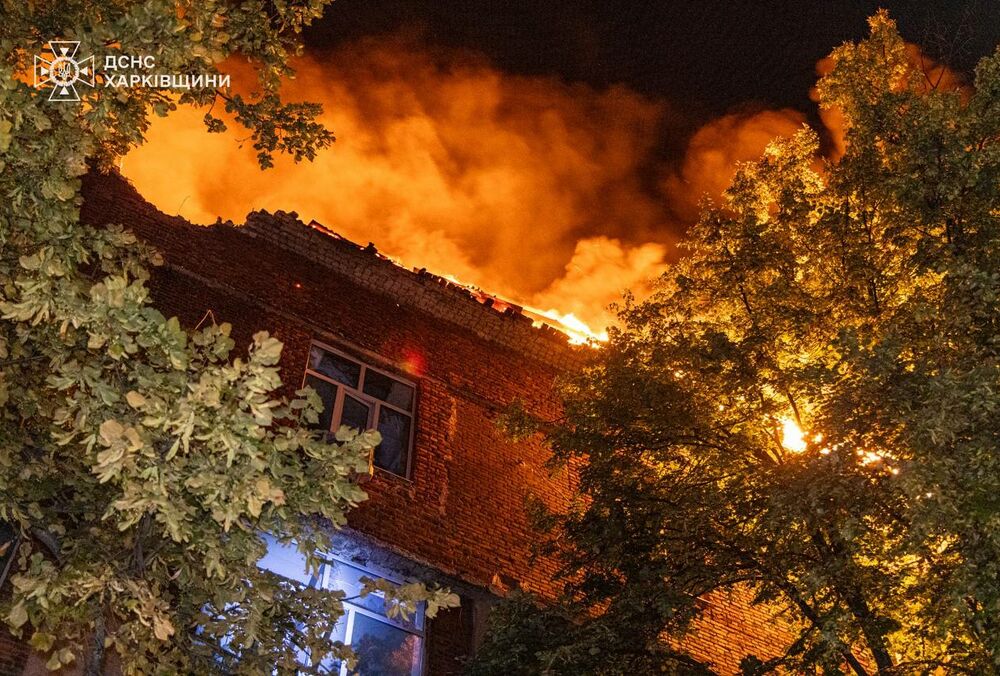 Російський дрон ударив по підприємству в Харкові