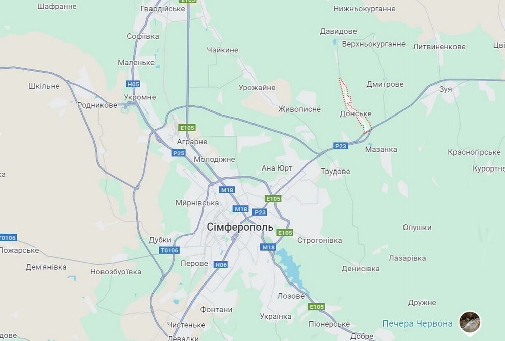 В окупованому Криму вночі було атаковано три військові частини ППО