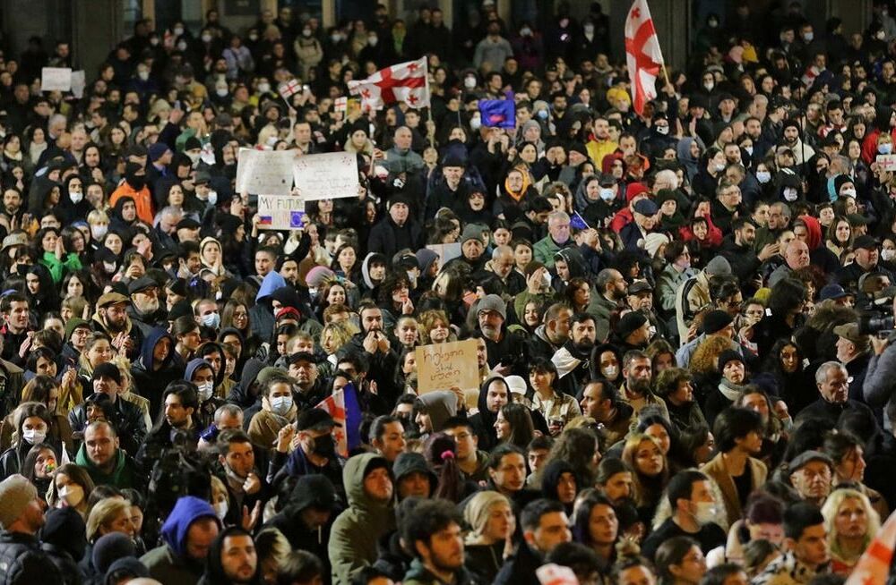  У Тбілісі відбулася масштабна акція супротивників влади
