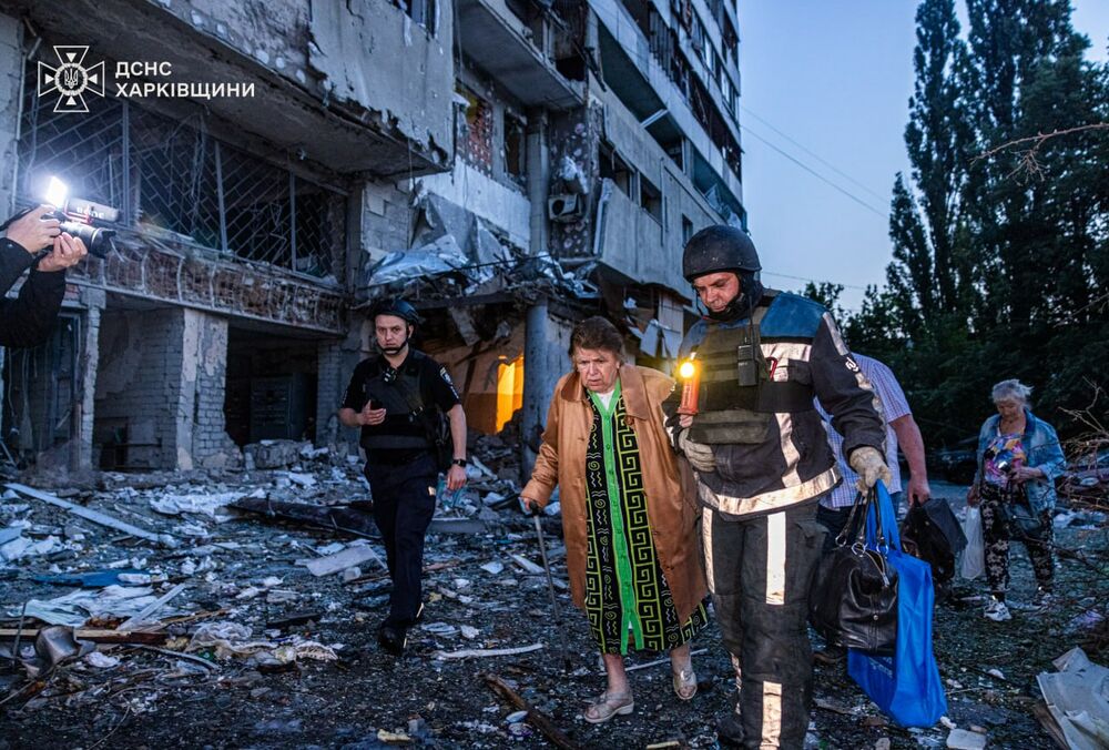 Російські дрони вночі знову атакували Харків