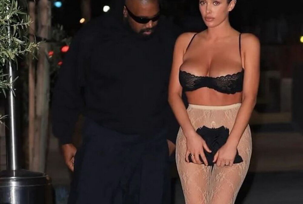 Канье Уэст отвел Бьянку Цензори в ресторан без нижнего белья - ей пришлось прикрываться сумкой (фото)