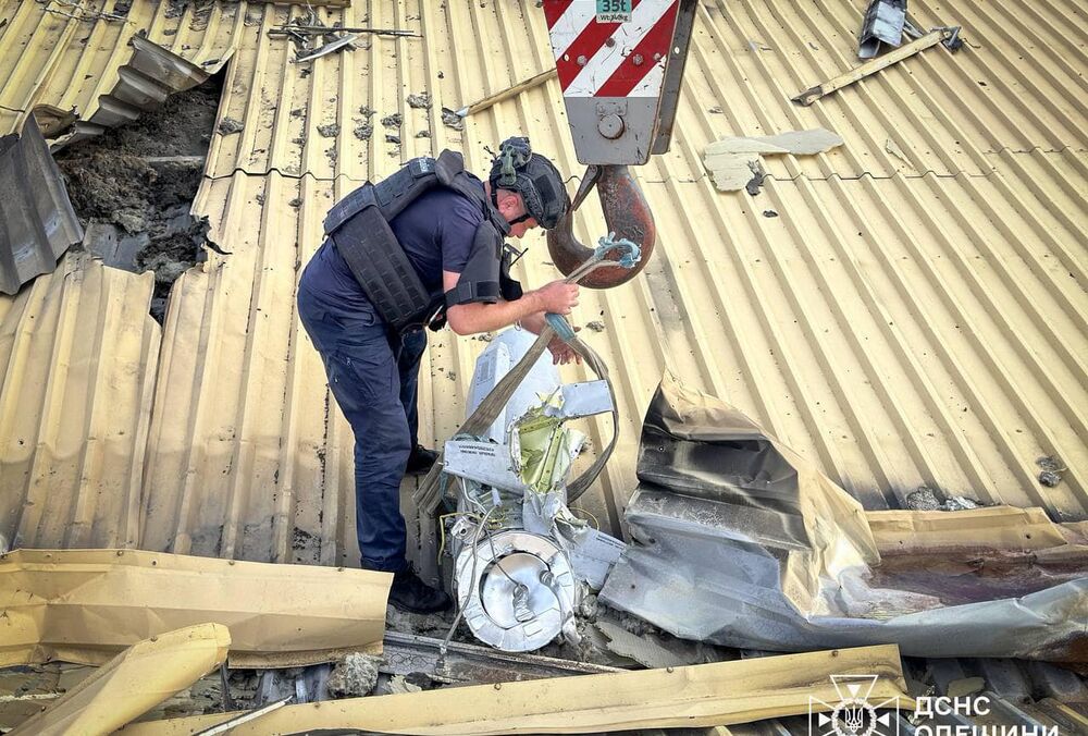 Росія вдарила по Одесі ракетою з касетною бойовою частиною: фото