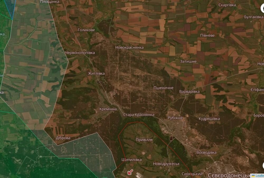 Россияне сбежали из Кременной, но ВСУ еще не зашли в город, - Гайдай