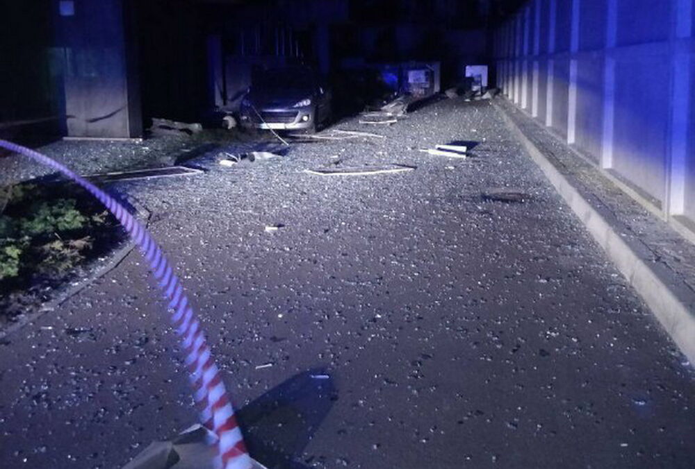 В ОП показали последствия атаки дронов на Киев: фото