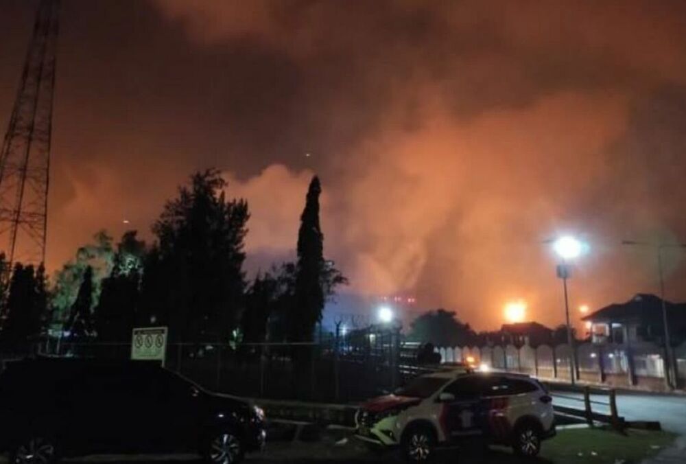 На химзаводе в Японии прогремел взрыв