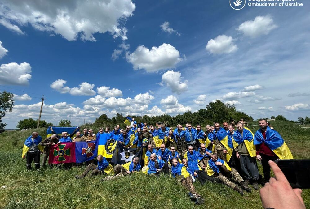 Украина вернула из российского плена 75 человек, а также тела 212 павших защитников