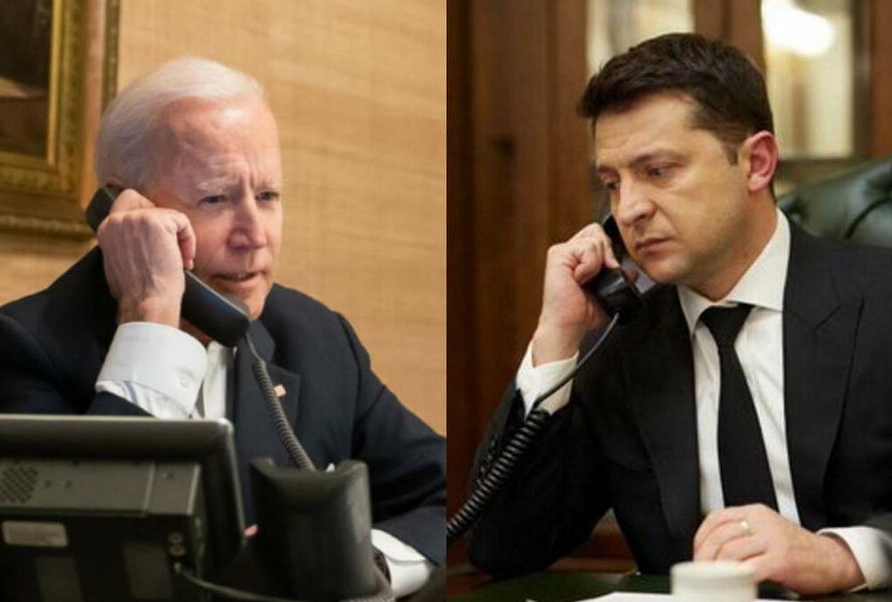 Єрмак розповів про ”дуже теплу і відверту” розмову Зеленського та Байдена