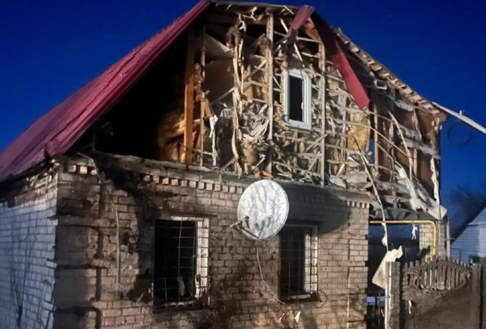 Из-за атаки дронов повреждены линии электропередачи в двух областях