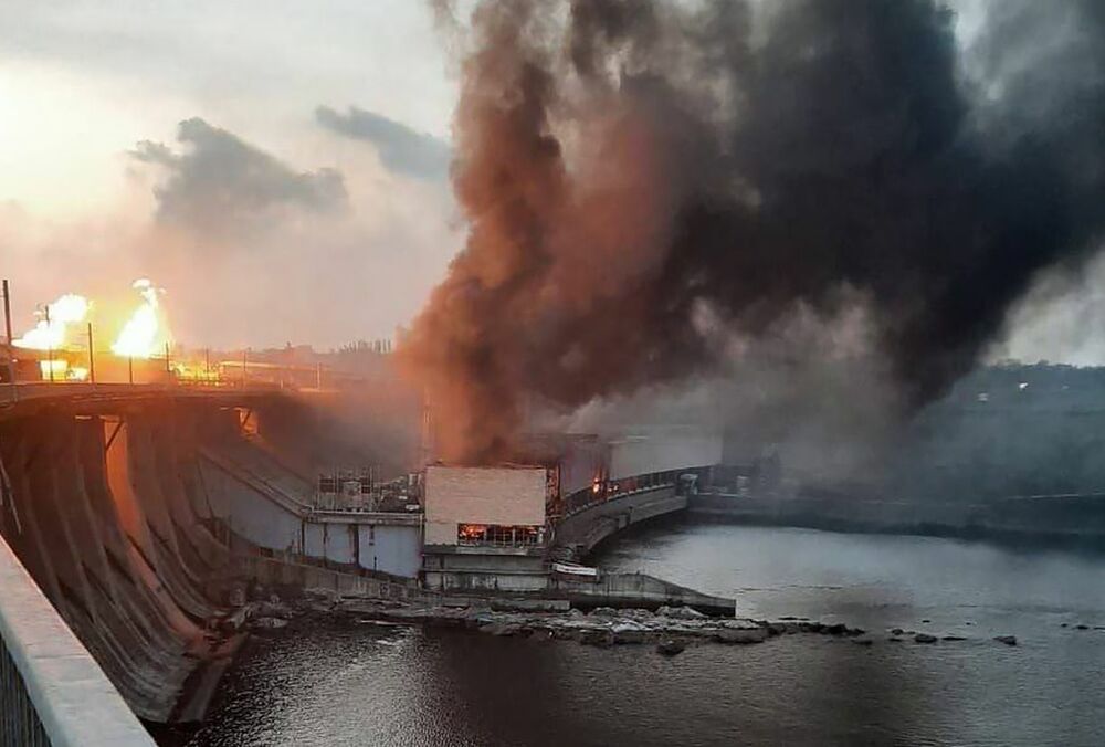 В Офісі генпрокурора назвали точну кількість ракет, якими ворог атакував ДніпроГЕС