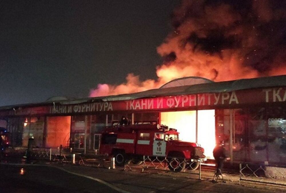 Полиция подозревает поджог харьковского ТЦ ”Барабашово”