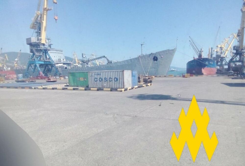 Росіяни завезли ракети Калібр у порт Новоросійська, - АТЕШ Росіяни завезли ракети Калібр у порт Новоросійська, - АТЕШ