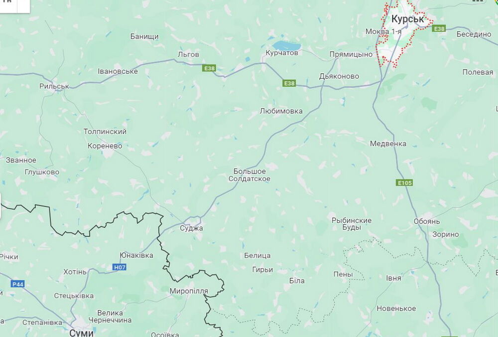 ВСУ находятся в 40 километрах от Курска