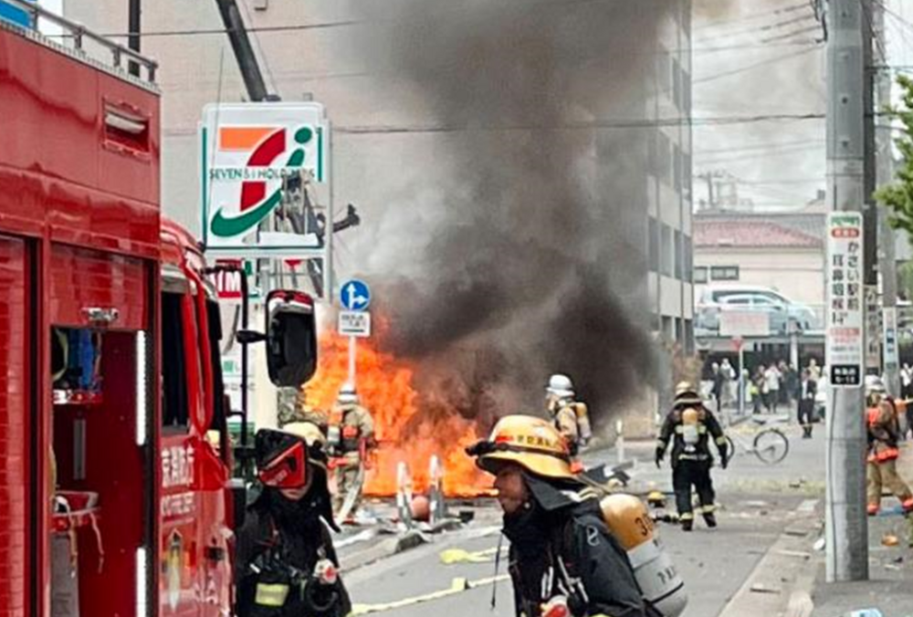 В Токио произошел взрыв на строительстве: есть пострадавшие