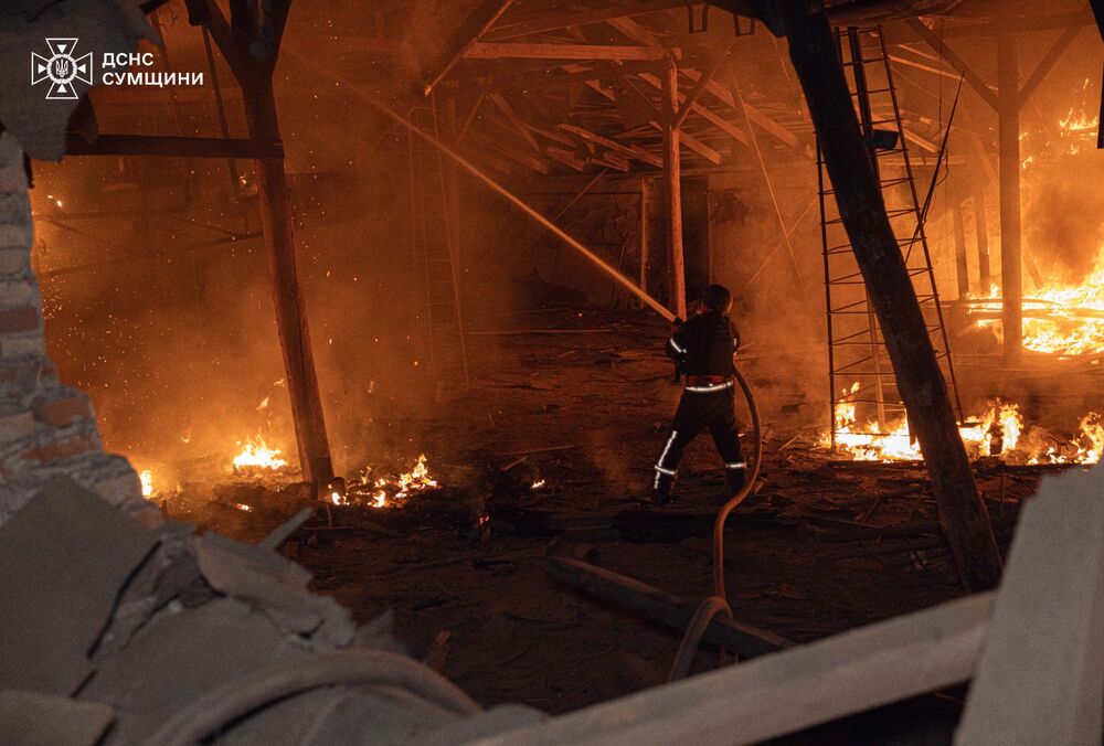 Россияне совершили серию ударов по Сумам