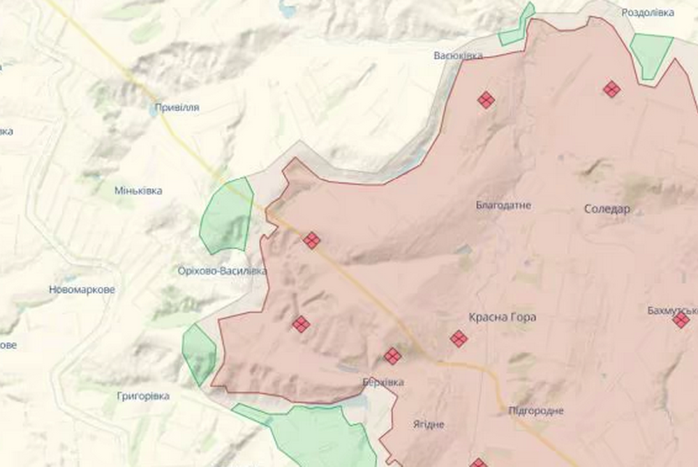 ЗСУ вибили росіян з позицій біля Оріхово-Василівки