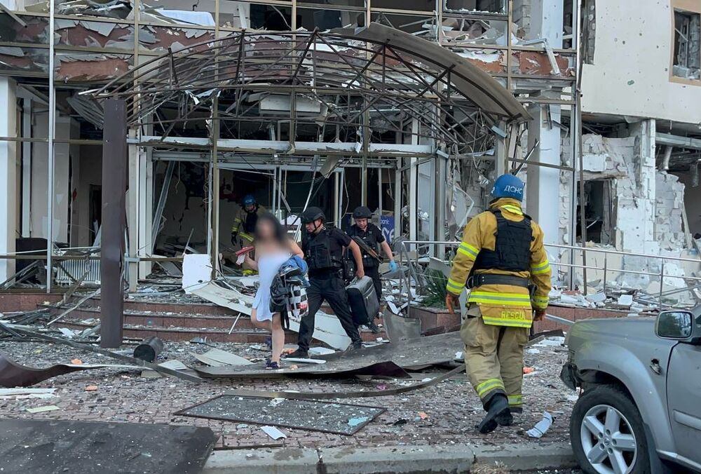 Увеличилось количество раненых после обстрела Запорожья