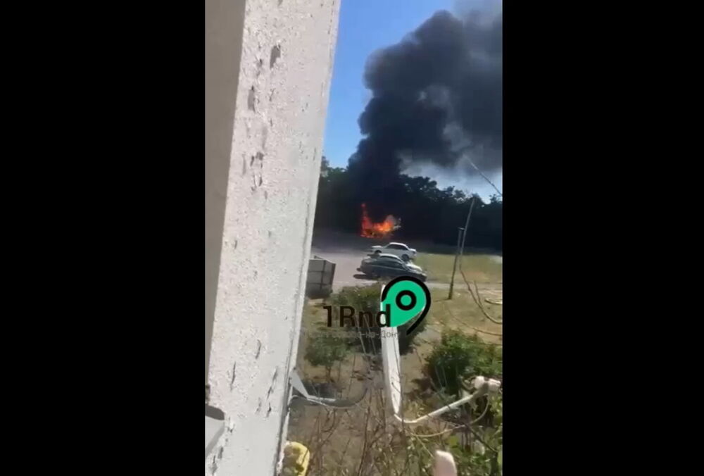 В Ростовской области взорвалась машина высокопоставленного оккупанта
