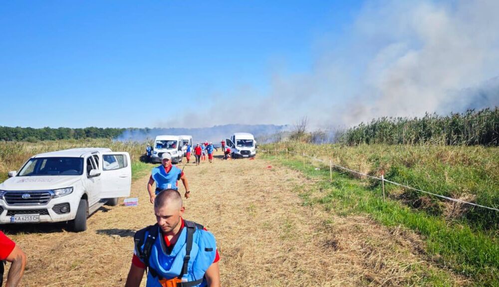 Россия нанесла ракетный удар по сотрудникам гуманитарной миссии по разминированию под Черниговом