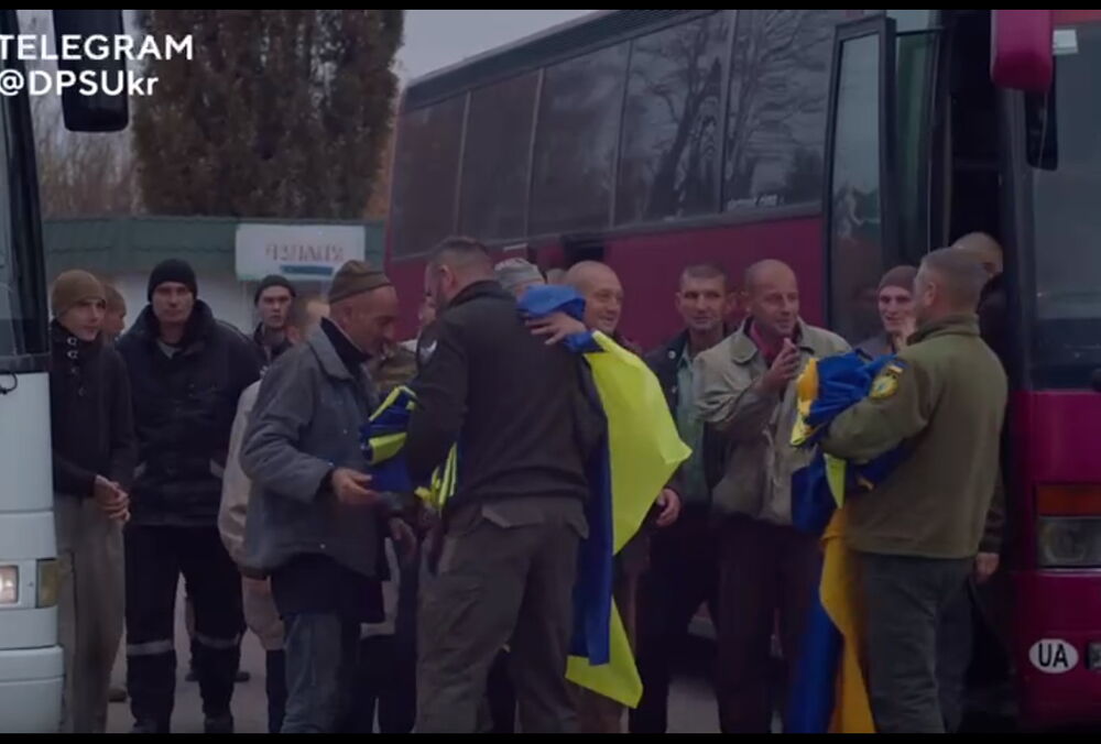 Украина вернула 19 пограничников из российского плена