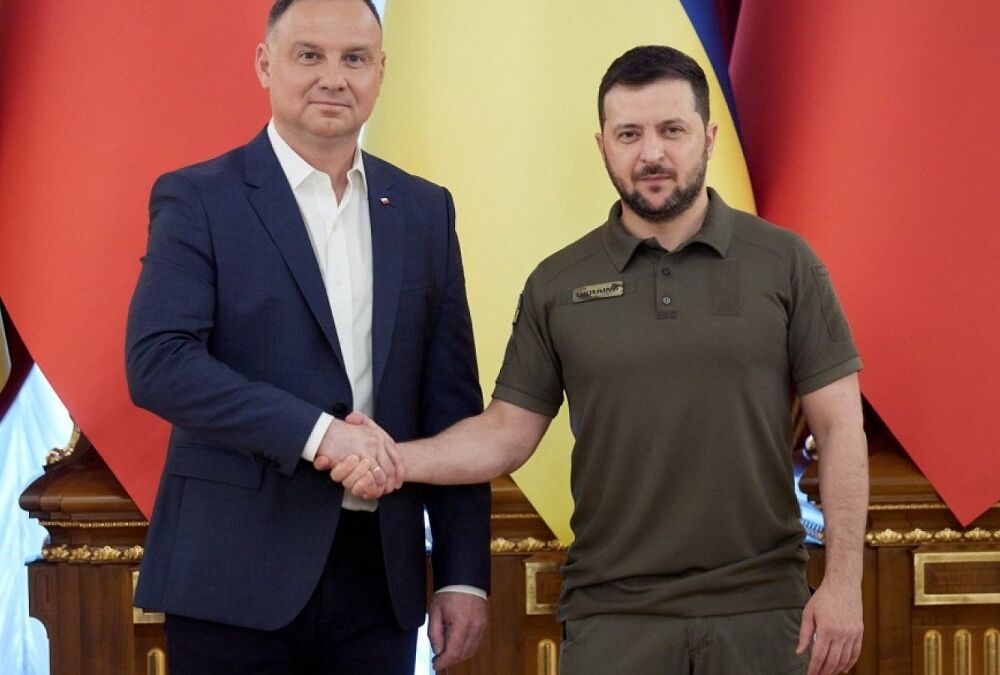 У Дуды анонсировали официальный визит Зеленского в Польшу 5 апреля