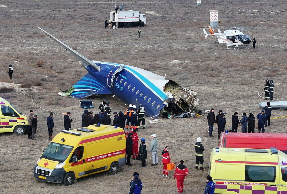 Путин признал, что российская ПВО обстреляла самолет ”Азербайджанских авиалиний”