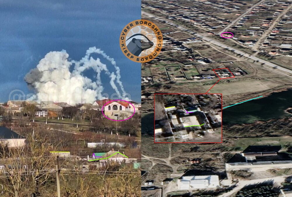 В оккупированном Крыму могли поразить позицию С-400 ”Триумф”